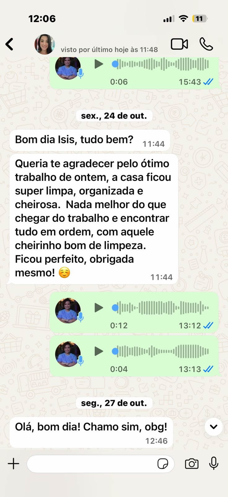 Depoimento Cliente 1